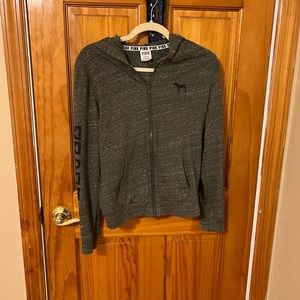 Victoria Secret Green Hoodie Size Small